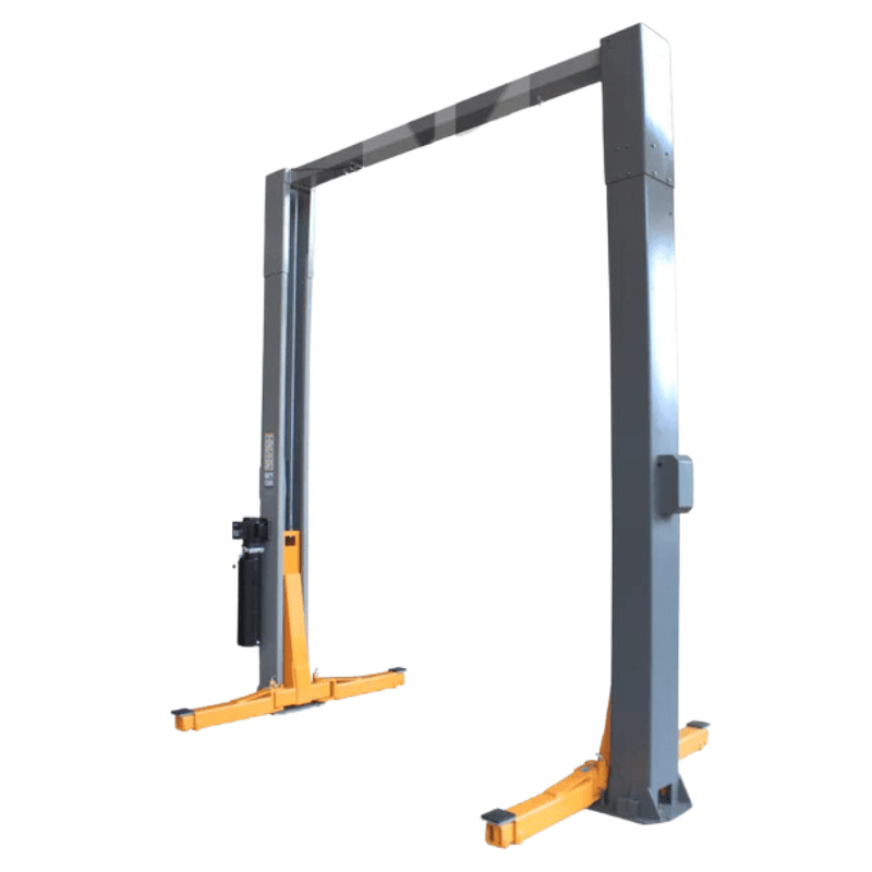NTO-16, 16,000 lb 2 Post Lift by Triumph Side View
