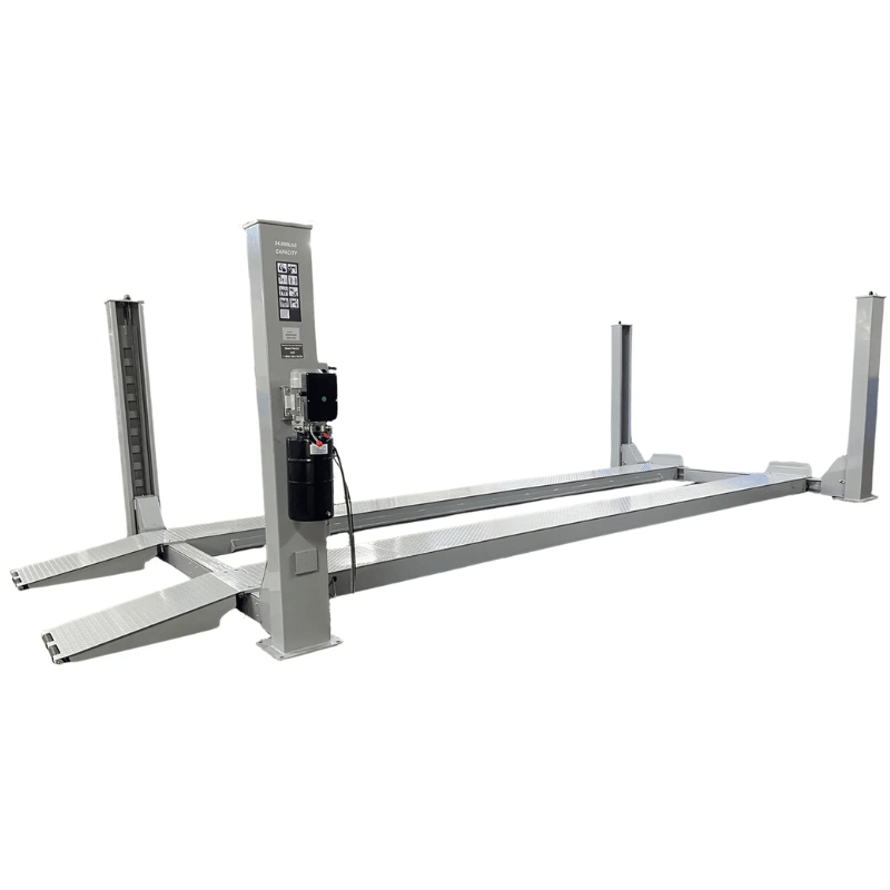 NTR-24 24,000 lb 4 Post Car Lift BY Triumph Sideview