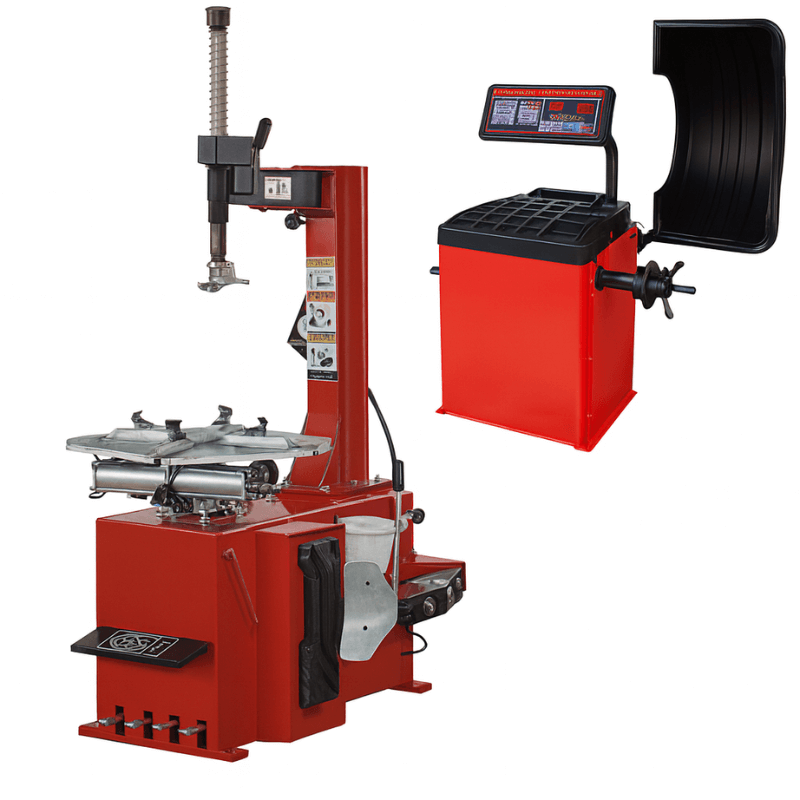 TC-530 Tire Changer With WB-953 Wheel Balancer Combo by Tuxedo