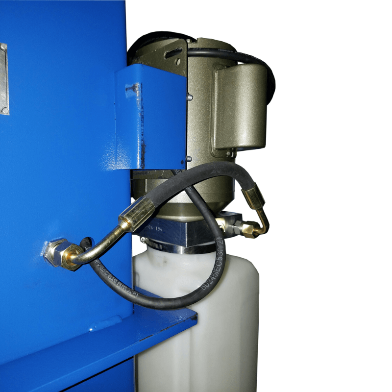 TP15KCX, 15,000 lb Heavy Duty 2 Post Car Lift Wire and Motor View