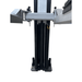 TP9KAC-TUX 9,000lb 2 Post Car Lift - Asymmetric Footer and Under the Arm View