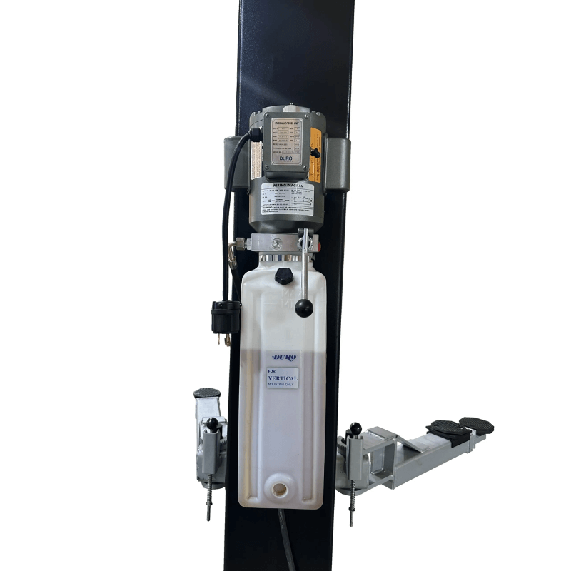 TP9KF TUX 9,000lb tank View with Motor