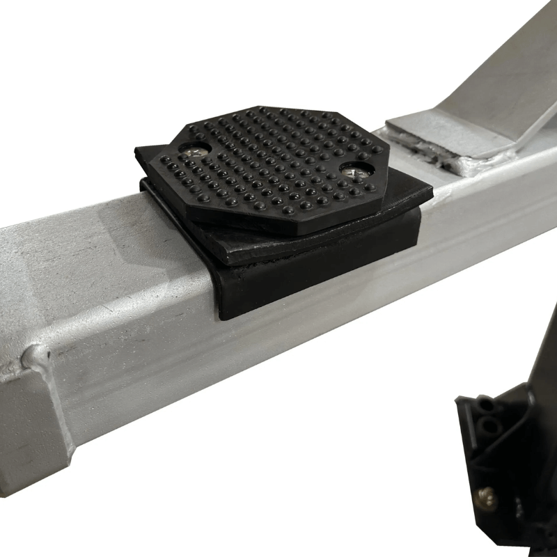 TP9KF TUX 9,000lb 2 Post Car Lift - Symmetric Rubber Pads View