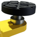 TP9KSCX, 9,000 lb 2 Post Car Lift Rubber Pad View
