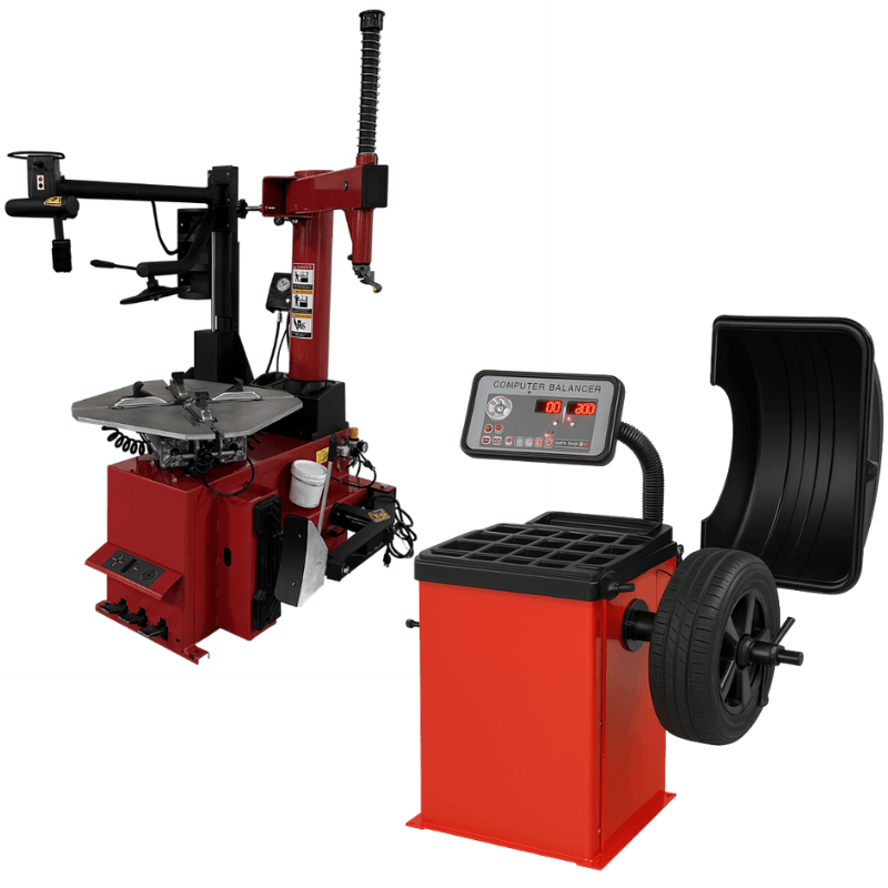 Tuxedo CK-TC950WPA-WB953 Tire Changer and Wheel Balancer Combo Front View