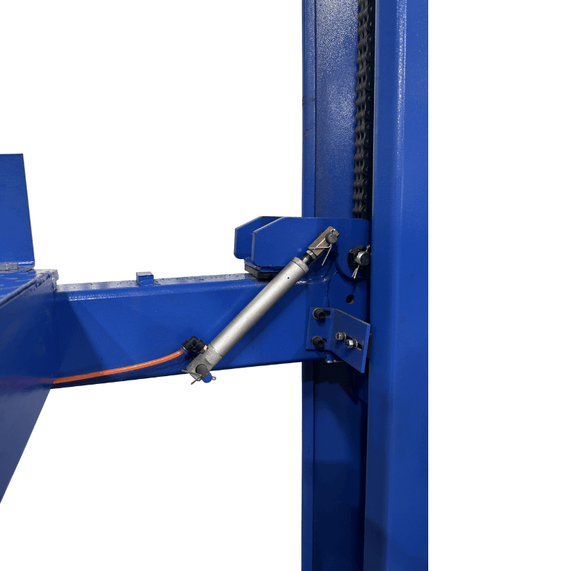 FP14K 4 Post Car Lift Side Base View