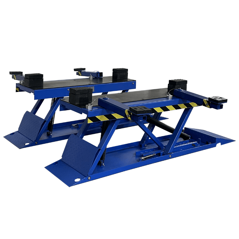 PL6K, 6,600 lb Low-Rise Pit Car Lift Lower View