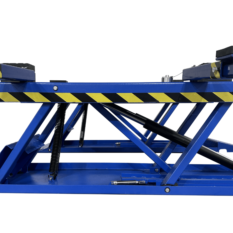 Tuxedo PL6K, 6,600 lb Low-Rise Pit Car Lift - Side View