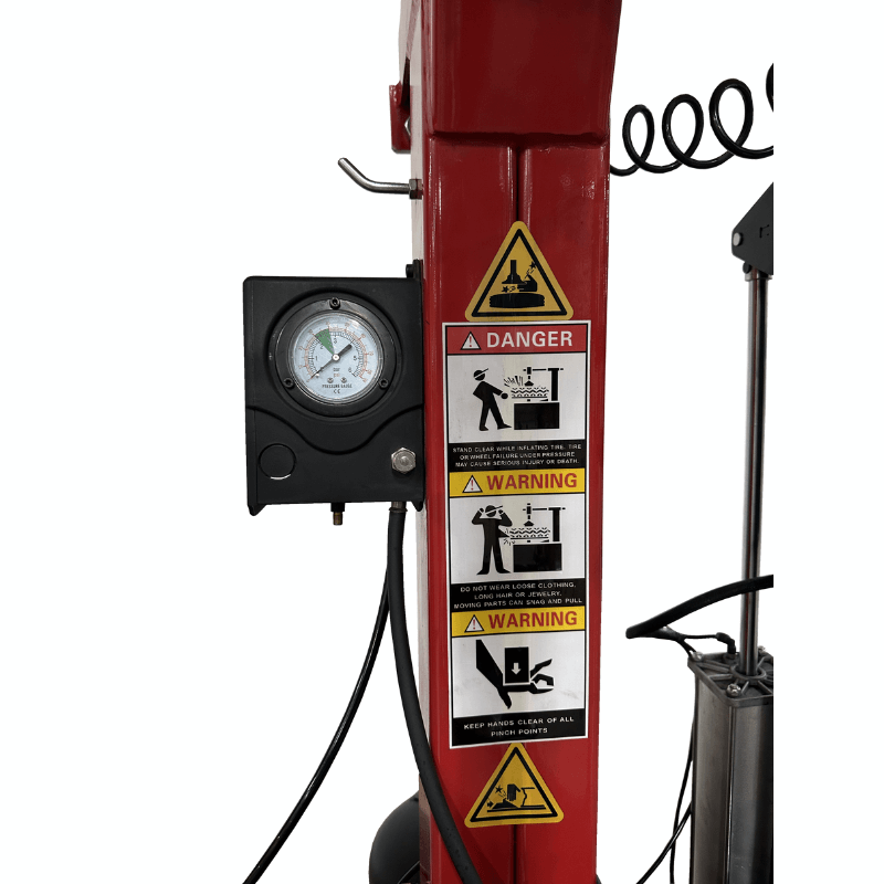 TC-1300 Tire Changer Meter View