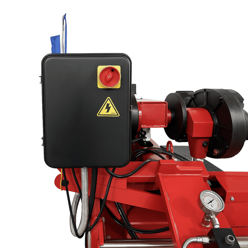 TC-770 Truck Tire Changer Machine - Switch Area Panel View