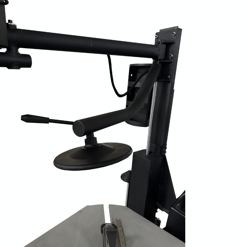 TC-950-WPA Tire Changer with Left Side Press Arm View