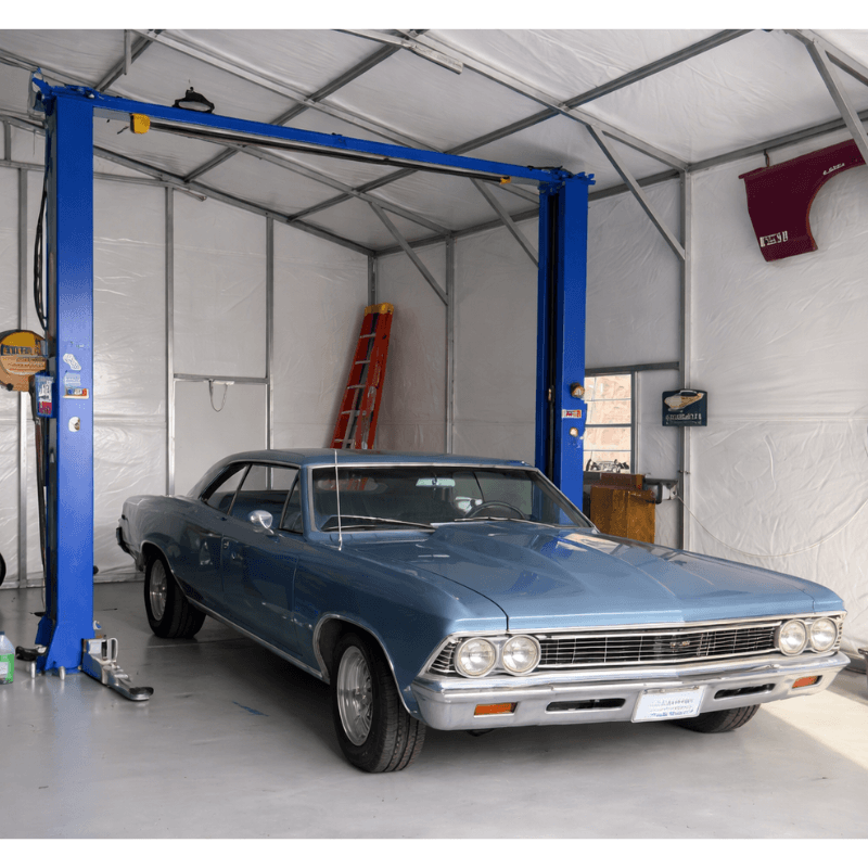 TP11KC DX 11000 lb 2 Post Car Lift at The Garage View