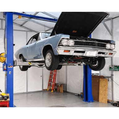 TP11KC DX 11000 lb 2 Post Car Lift Garage View