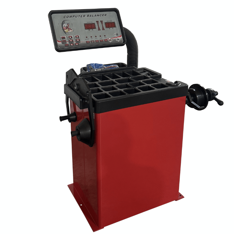 Tuxedo WB-953-B Wheel Balancer - No Hood Semi Side View