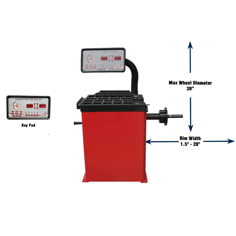 Tuxedo WB-953-B Wheel Balancer - No Hood
