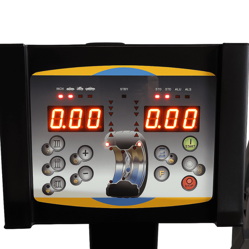 Tuxedo WB-CB66-VE Digital Dashboard View