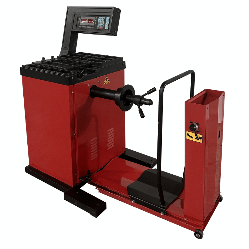 WB 448 Wheel Balancer Semi Side View