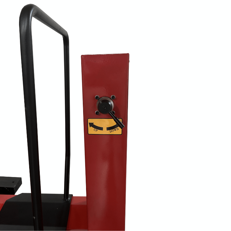 WB 448 Wheel Balancer Lever View