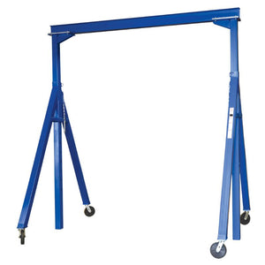 AHS-2 Adjustable Height Gantry Crane by Vestil - Front View