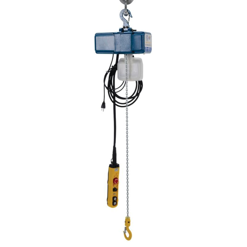 VS-ECH-2-1PH Electric Hoist Blue - 250lb Hanger View