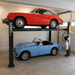 Amgo 407-P Customer Install with vintage cars - Happy customers of HeavyLift Direct