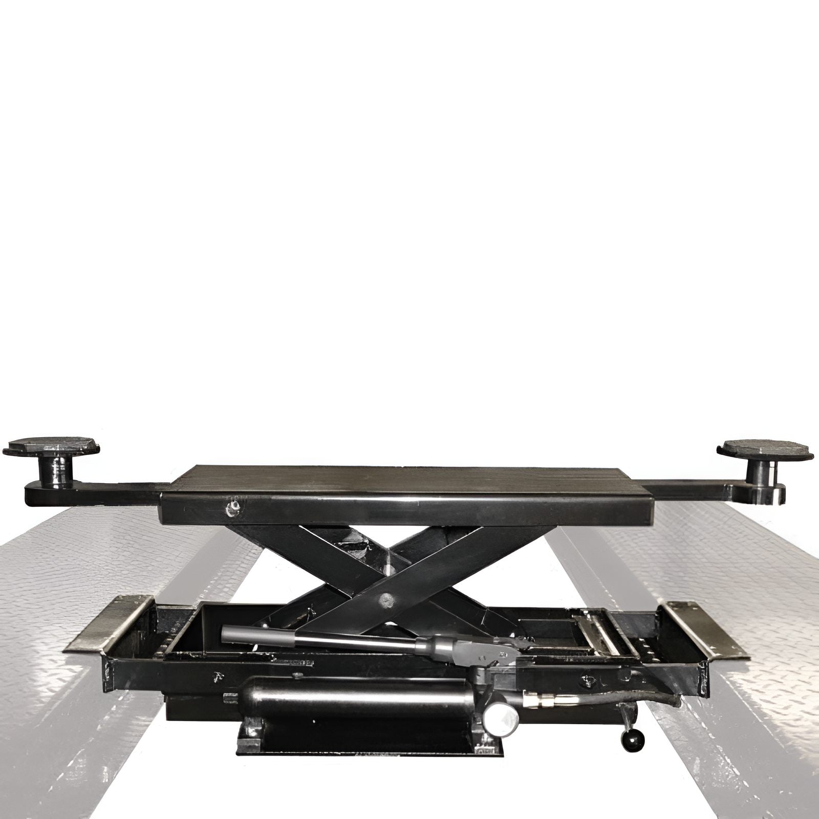 Atlas PROJACK35 Sliding Bridge Jack Side View and Center of the lift View