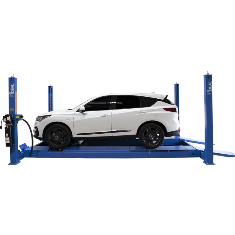 iDEAL, 14,000 lb FP14KAC-X-Side view with car white