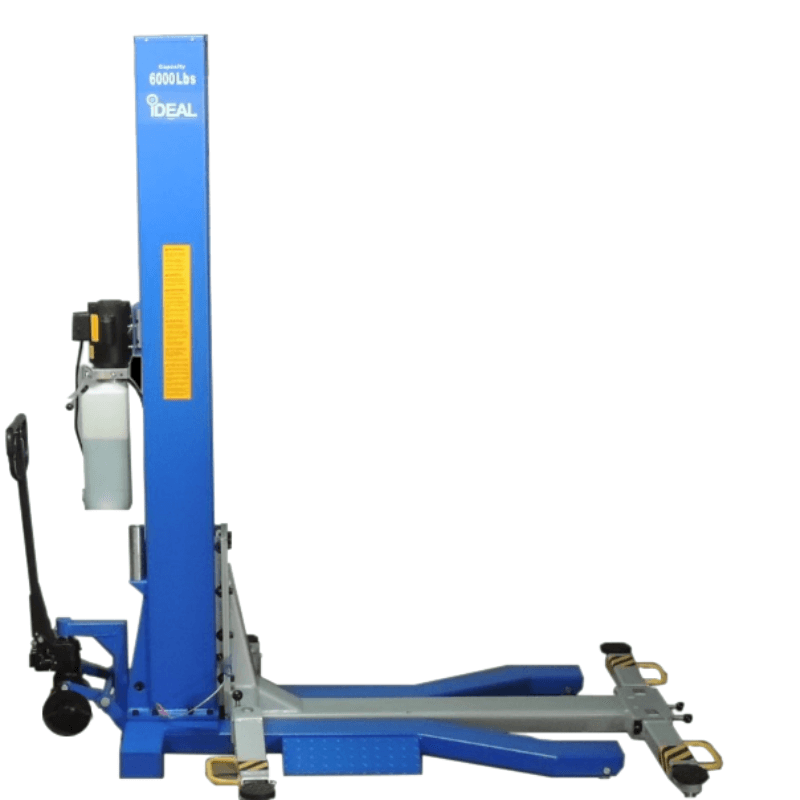 Single Post Car Lift  MSC-6KLP side view