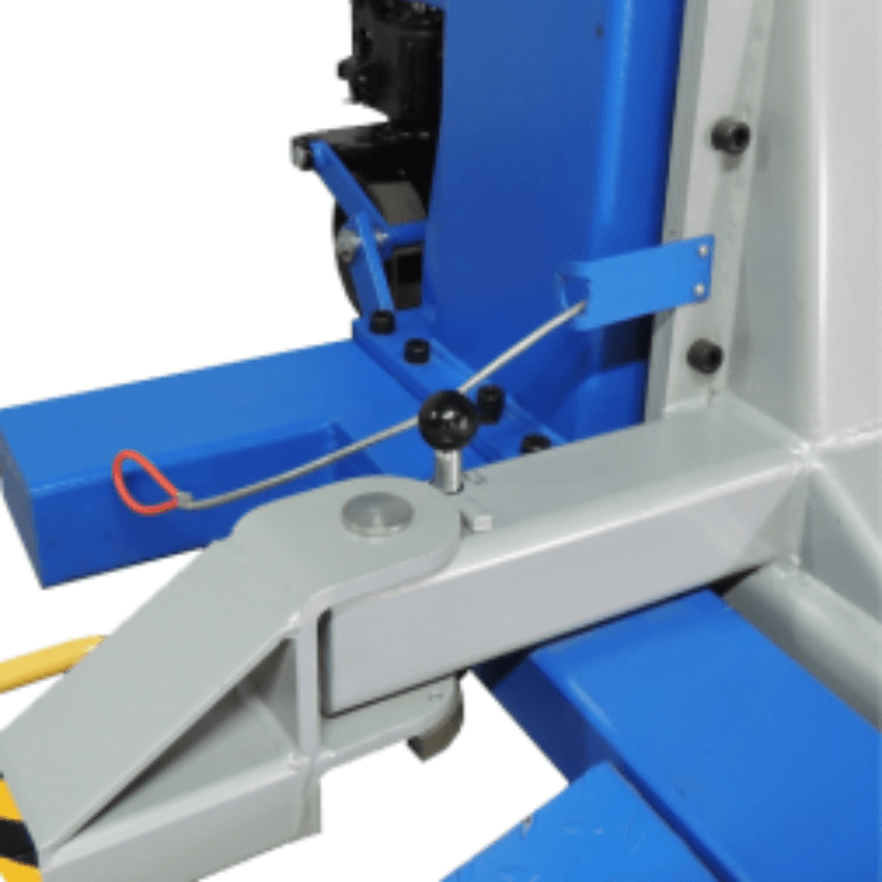 iDEAL MSC-6KLP Single Post Car Lift - base view