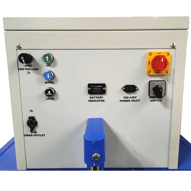 iDeal LT-PT3300DC-X Powertrain - Control Panel View