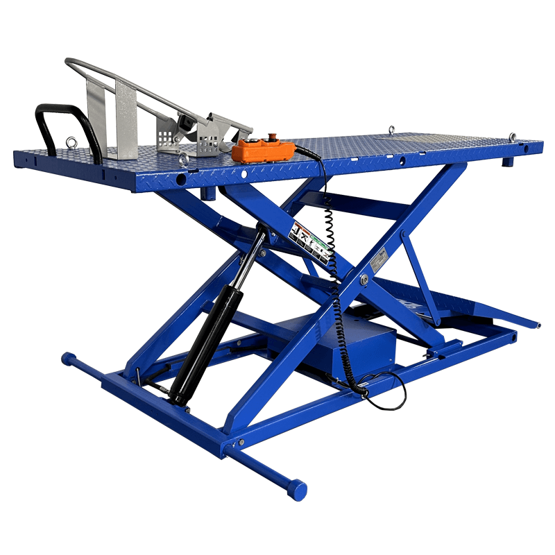 Motorcycle Lift M-2200IEH-XR - Side View