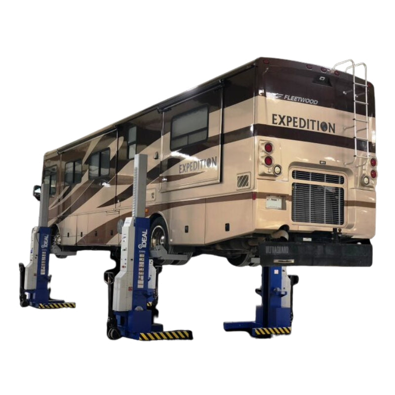 MSC-18K-X-472 Mobile Column Lift by iDeal - Side View