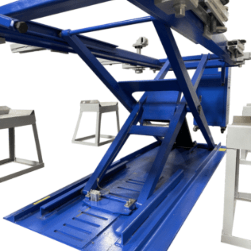 Scissor Frame Rack FR-55  underneath view