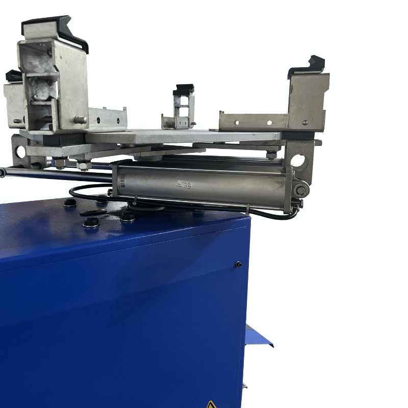 iDeal TC-400M-B Motorcycle / ATV Tire Changer Side View Clamp View