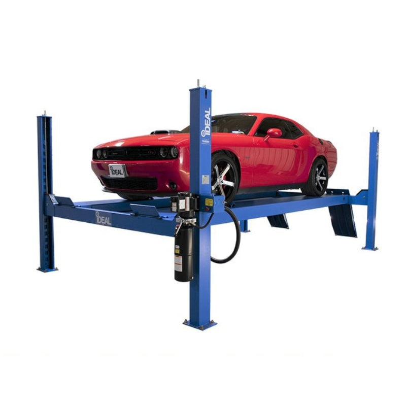 Compact High Lift IDEAL FP14KC-X 14,000 lb 4 Post Car Lift — HeavyLiftDirect