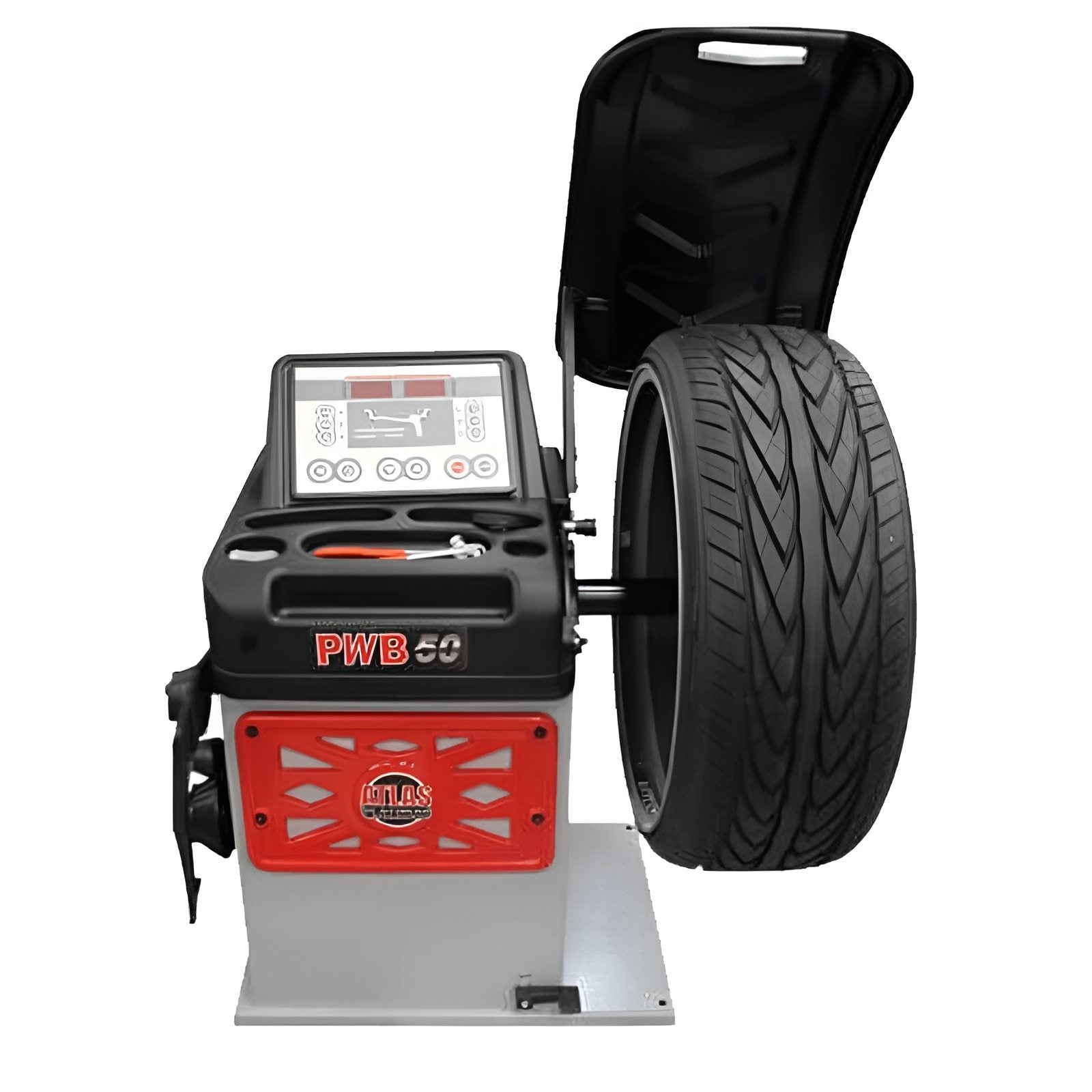 Atlas PWB50 Wheel Balancer Front View